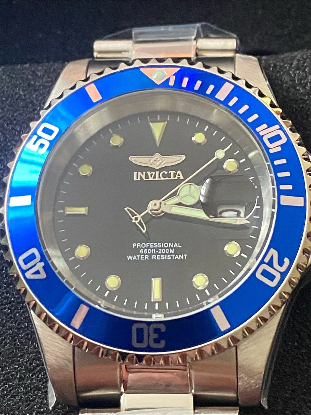 Invicta NEW, Pro Diver Calymar Men’s Watch 40mm.  Steel